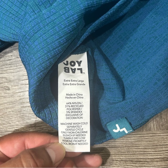 NWT JoyLab Women's Cropped Seamless Long Sleeve Tee Size XXL - Picture 5 of 6